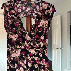 Super cute hi how maxi dress/by anthropologie